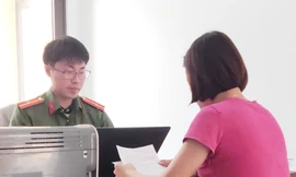 Công an tỉnh Bắc Giang xử phạt người phát tán thông tin sáp nhập cấp xã không đúng quy định. Ảnh: Công an Bắc Giang.