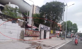 Trụ sở Đài phát thanh và Truyền hình tỉnh Bắc Giang (cũ) nằm ở ngã tư thành phố Bắc Giang được xem là khu đất vàng. Ảnh: Nguyễn Thắng.