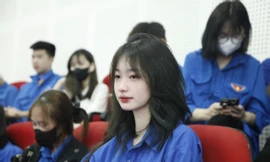 ác bạn trẻ tham gia chương trình. Ảnh: Nguyễn Thắng