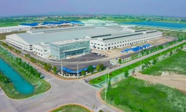 Một khu công nghiệp ở tỉnh Bắc Giang.