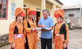 Tổ truyền thông cộng đồng về bình đẳng giới trong đồng bào dân tộc ở tỉnh Bắc Giang.