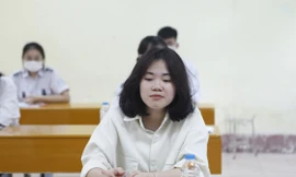 Năm nay, kỳ thi vào lớp 10 THPT ở tỉnh Bắc Giang có nhiều điểm mới. Ảnh: Nguyễn Thắng