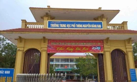 Trường THPT Nguyễn Đăng Đạo (huyện Tiên Du, Bắc Ninh).