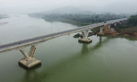 Sông Mã có thêm cây cầu nối Đông Bắc Thanh Hóa với cao tốc Bắc Nam