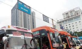 Sở GTVT yêu cầu các nhà xe thông báo việc giảm chuyến để được điều tiết. Ảnh: T.Đảng