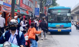 Hà Nội: Transerco phục vụ gần 170 triệu lượt khách đi xe buýt trong 9 tháng