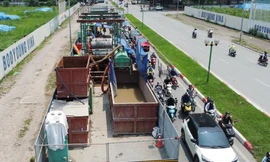 Lô cốt cũ 'đắp chiếu', lô cốt mới lại mọc trên đường Hà Nội: Sẽ kiểm tra giấy phép và chấn chỉnh