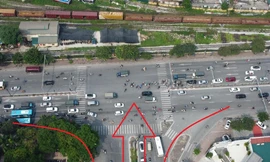 Hầm chui Vành đai 2,5 qua đường Giải Phóng được thi công thế nào?