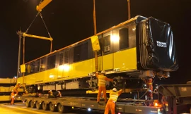 Đoàn tàu thứ 9 metro Nhổn - ga Hà Nội cập cảng Hải Phòng.