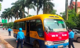 Lập 7 chốt tuần tra 'dẹp' bến cóc, xe dù dịp cuối năm tại bến xe Hà Nội