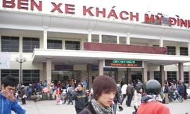 Lượng khách đi lại tại bến xe Hà Nội được dự báo tăng đến 150%. Ảnh: T.Đảng