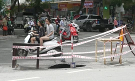 Xác định nguyên nhân hố tử thần trên đường Nguyễn Hữu Thọ