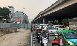 Sở GTVT yêu cầu sớm có giải pháp cho rào chắn gây tắc đường Nguyễn Xiển