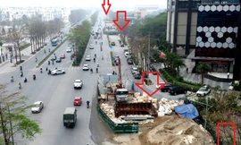 Đường hơn 1.900 tỷ đồng ở Hà Nội sau 2 năm: Ngổn ngang công trường nhiều dự án!