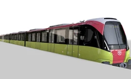 Mẫu đoàn tàu tuyến số 3 được MRB lấy ý kiến người dân