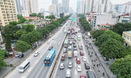 Hoàn thành việc sửa chữa khe co giãn đường Vành đai 3 trên cao