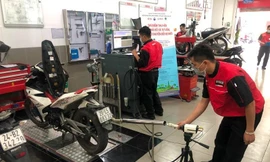 Sở Giao thông Vận tải Hà Nội được phép kiểm định khí thải xe máy