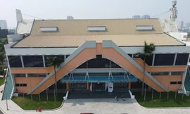 Nhà thi đấu Tây Hồ 'lột xác' sẵn sàng phục vụ SEA Games 31