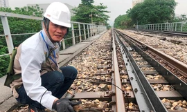 Hệ thống đường sắt quốc gia đi qua Hà Nội xuống cấp thê thảm
