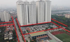 Tận thấy các bãi xe lậu 'bủa vây' khu HH Linh Đàm