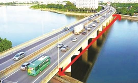 Sắp khởi công cầu vượt 'trăm tỷ' qua hồ Linh Đàm 