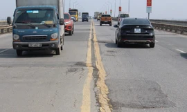 Sở GTVT Hà Nội đưa ra phương án cầm toàn bộ xe trên cầu Thăng Long từ 3/8.