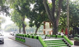 Phối cảnh cửa lên xuống số 4 phía tượng đài Cảm Tử