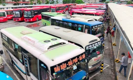 Dịp 2/9 các bến xe Hà Nội được tăng cường 600 lượt xe 