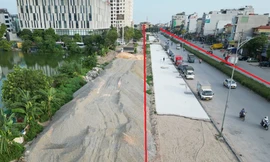 Tiếp tục lùi thời hạn hoàn thành dự án mở rộng đường Tam Trinh