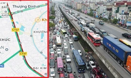 Đường trên cao Hà Nội quá tải gấp 8 lần, trở thành 'Vành đai đỏ' vì tắc triền miên
