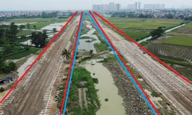 Đường Vành đai 4 vùng Thủ đô dần hiện hình hài 