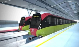 Thiết kế đoàn tàu của một trong những tuyến metro Hà Nội