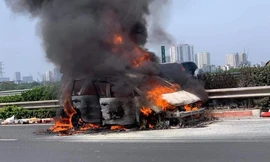 Hiện trường vụ việc.