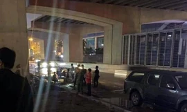 Hiện trường vụ việc.