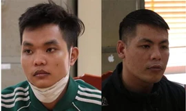 Hai đối tượng Chanh, Thịnh. Ảnh Công an cung cấp.