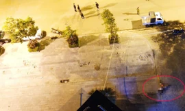 Hiện trường vụ việc. Ảnh 91.com