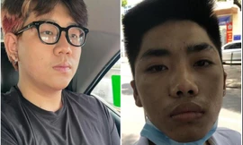 Hai đối tượng Dương (trái) và Hiếu. Ảnh Công an cung cấp