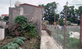 Ngôi nhà nơi xảy ra vụ án mạng.