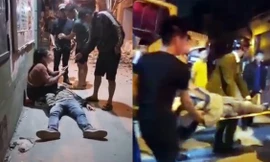 Hiện trường vụ việc.