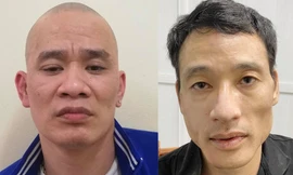 Hai đối tượng Dũng (trái) và Thành.