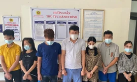 Nhóm đối tượng bị khởi tố.