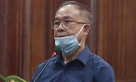 Cựu Phó Chủ tịch Thường trực UBND TPHCM - bị cáo Nguyễn Thành Tài tại phiên tòa.