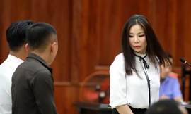 Bà Ngọc đã chấp hành xong hình phạt tù theo bản án sơ thẩm, tham gia phiên tòa phúc thẩm