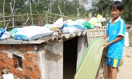 Hầm trú bão của cậu bé 14 tuổi