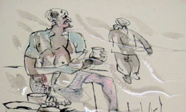 Lá rụng nhẹ nhàng