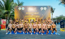 Tranh tài giữa các thí sinh trong Cuộc thi Hoa hậu & Nam vương Siêu mẫu Thể hình Thế giới 2023 