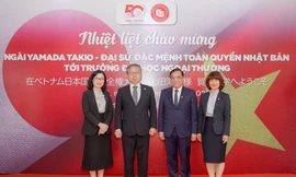 Đại sứ Nhật bản chia sẻ về 'Quan hệ Việt Nam-Nhật Bản: Khởi nguồn và tương lai' tại ĐH Ngoại Thương