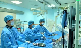 Cứu sống cụ bà 99 tuổi bị nhồi máu cơ tim cấp 