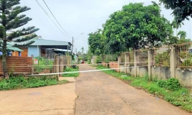 Nhiều khu vực tại TP. Buôn Ma Thuột bị phong tỏa vì dịch COVID-19. Ảnh: T.Bình