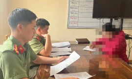 Một phụ nữ bị xử phạt vì đăng tin xúc phạm công an lên mạng xã hội